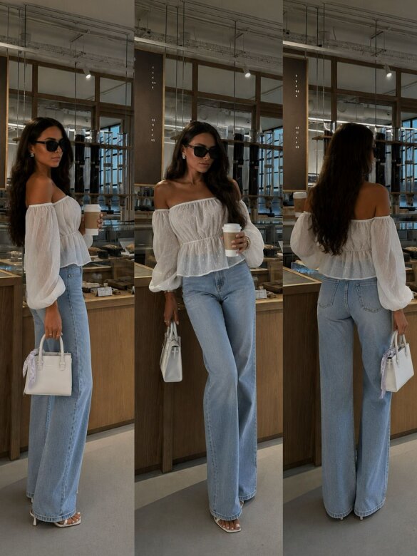Spodnie Cassiano jeans niebieskie