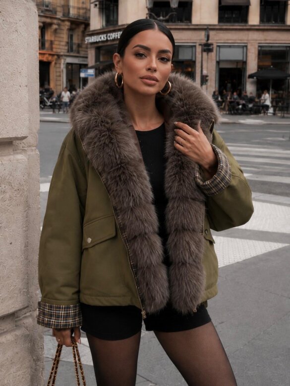 Jacket Abbi khaki 