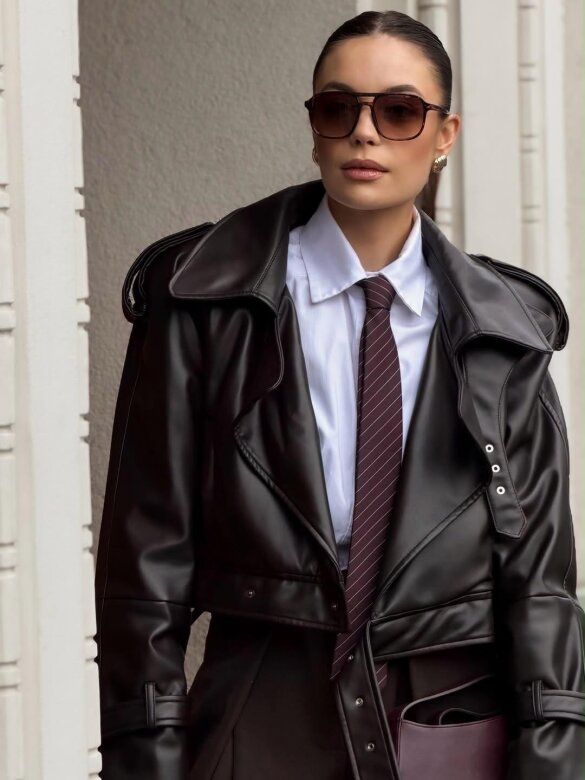 Jacker Seva eco leather black