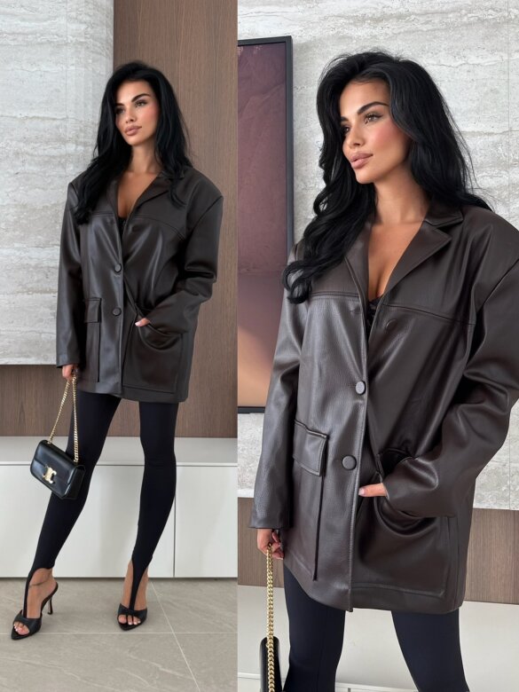 Marynarka Valerie czekoladowa 