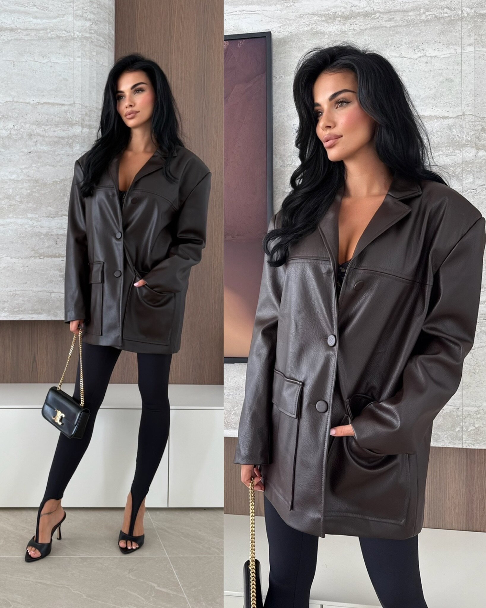 Marynarka Valerie czekoladowa 