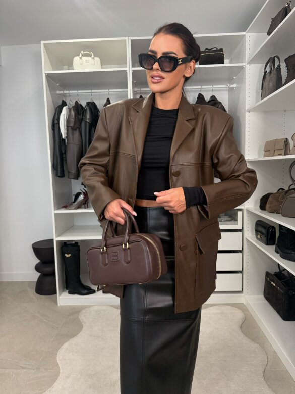 Marynarka Valerie brązowa 