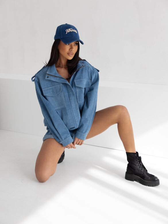 Bomber Jacket Newton jeans blue