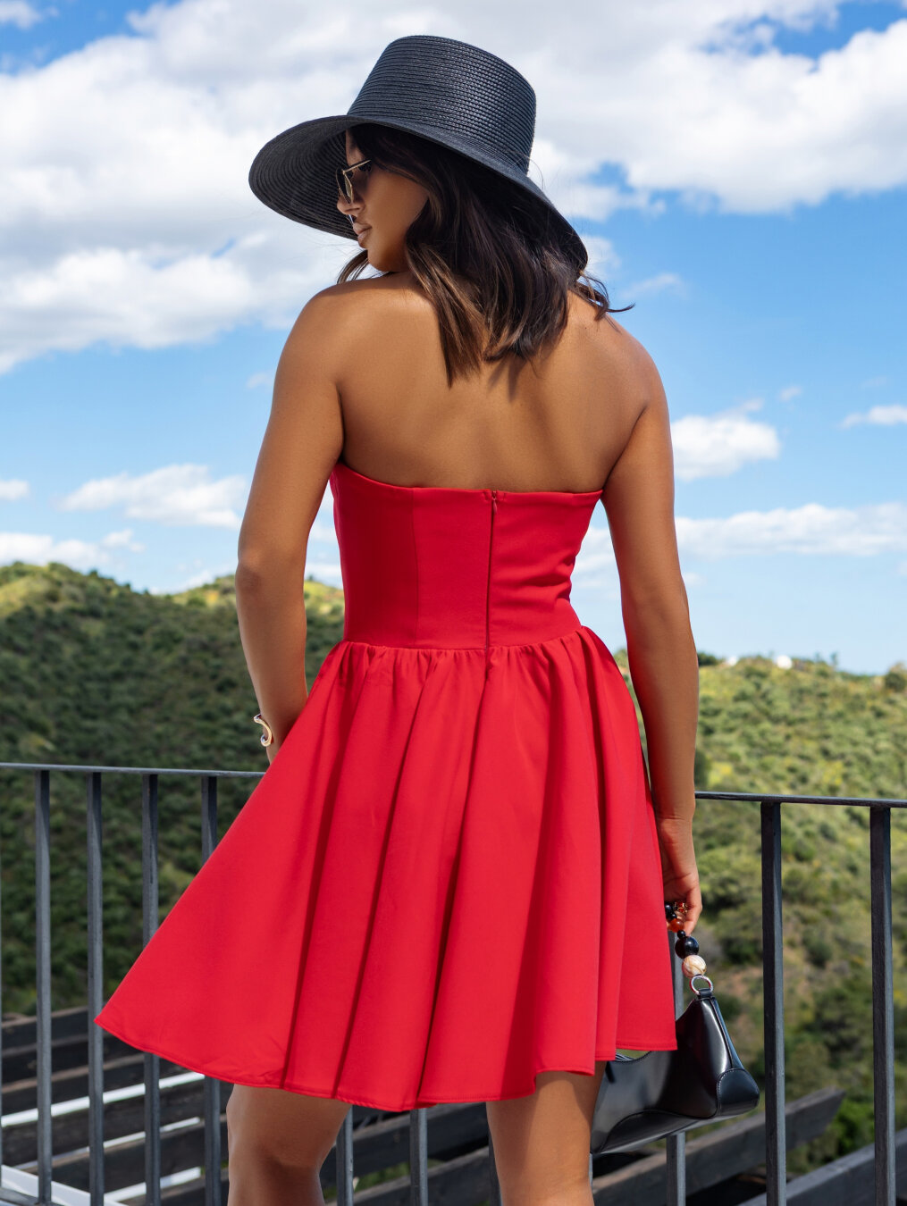 Dress Sheryl mini red 3