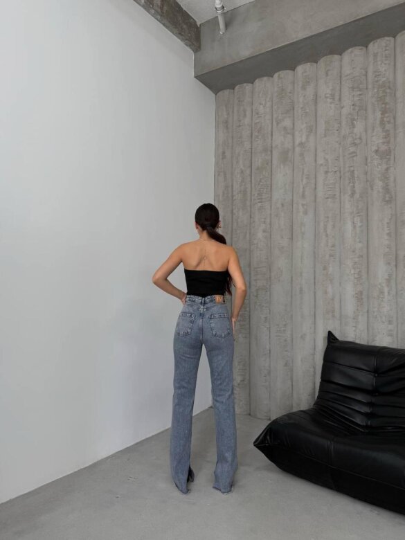 Spodnie Andrew jeans niebieskie