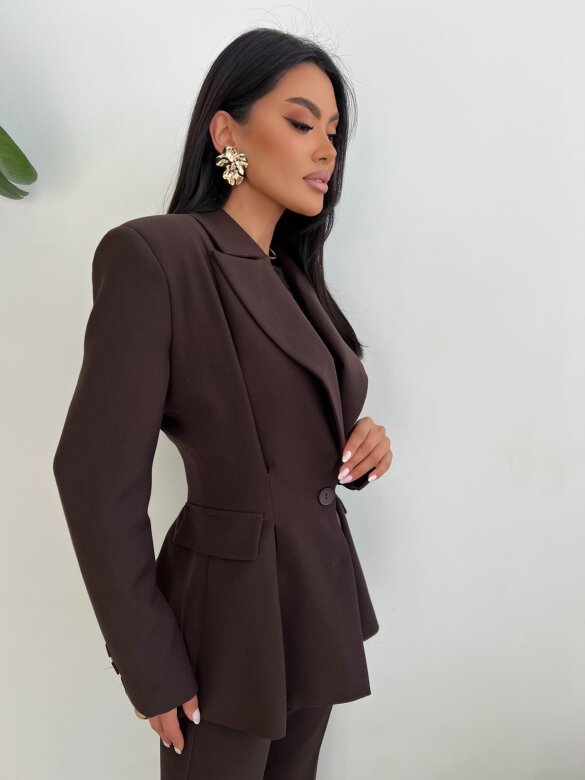 Marynarka Calimera czekoladowa