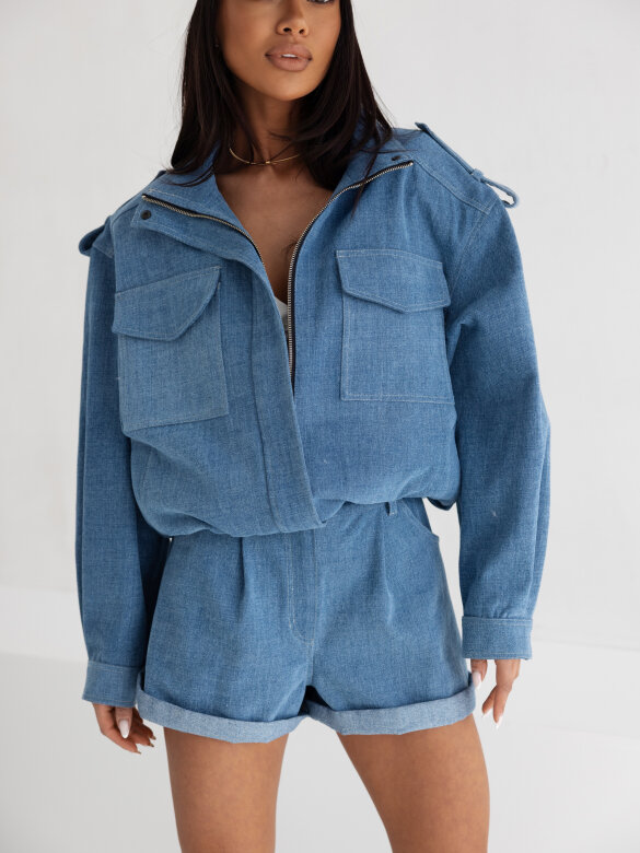 Spodenki Newton jeans niebieskie