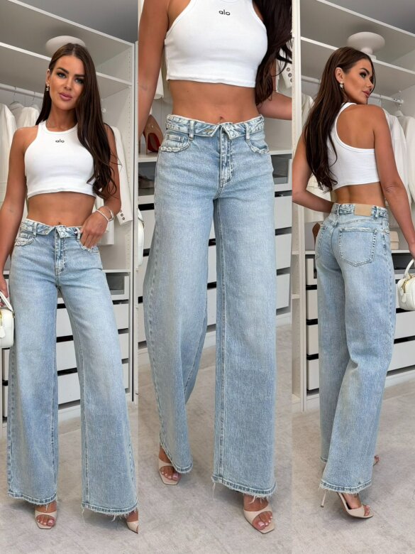 Spodnie Norea jeans jasnoniebieskie