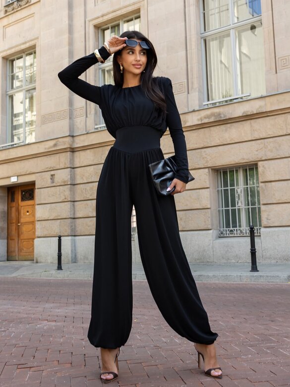 Jumpsuit Devo cotton black
