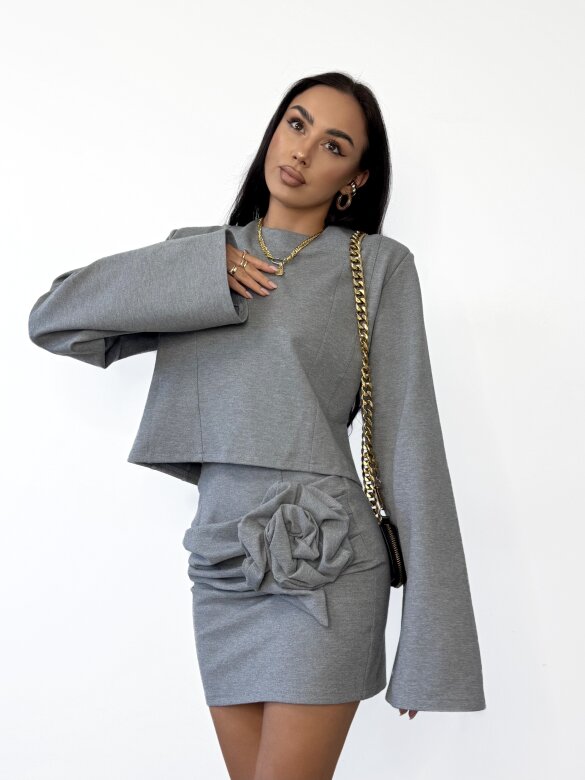 Komplet 2w1 Rodrigo szary 