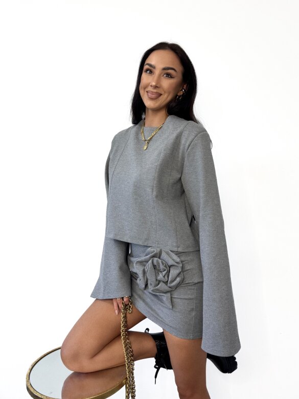 Komplet 2w1 Rodrigo szary 