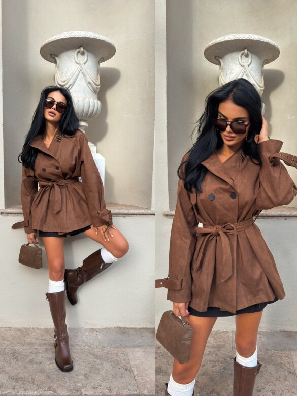 Kurtka Lusie karmelowa 