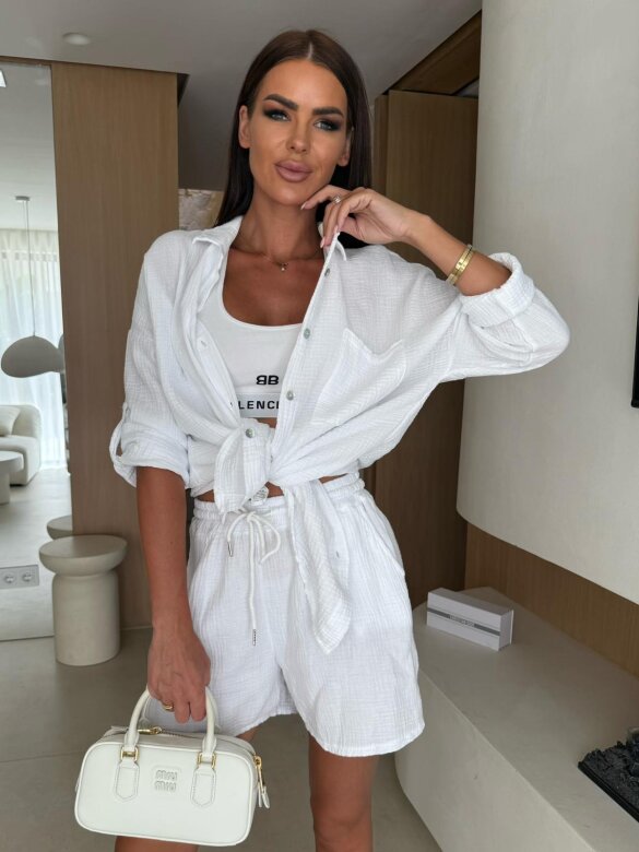 Komplet 2w1 Jonesin biały 