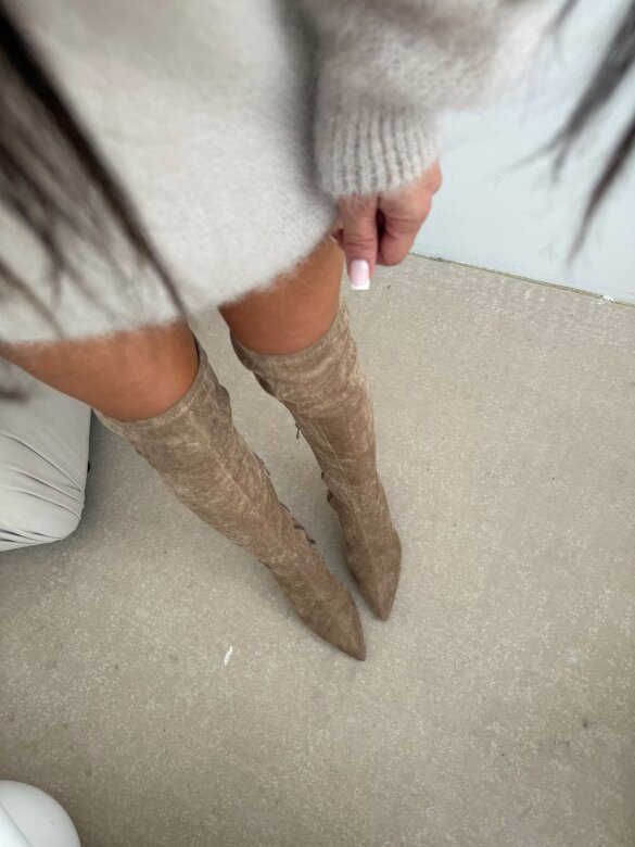 Boots Mulberry beige