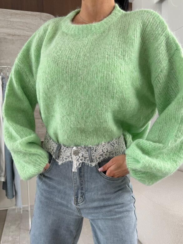 Sweter Alaska pistacjowy