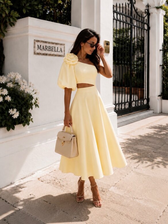 Dress Kelsen butter yellow