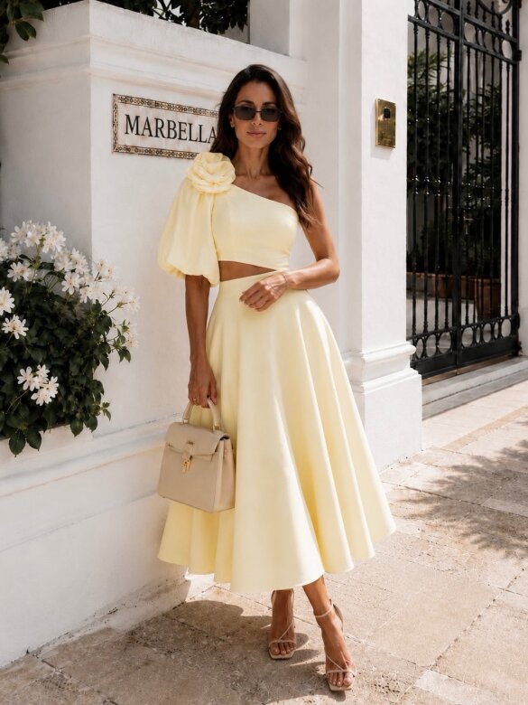 Dress Kelsen butter yellow