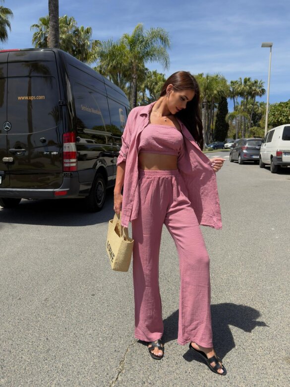 Set 3in1 Sevaro cotton pink