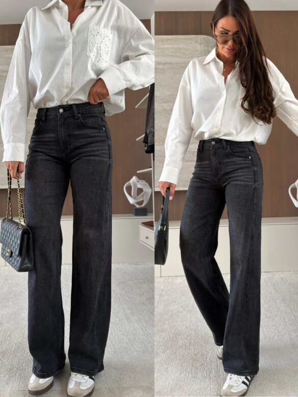 Spodnie Arlemo jeans czarne 