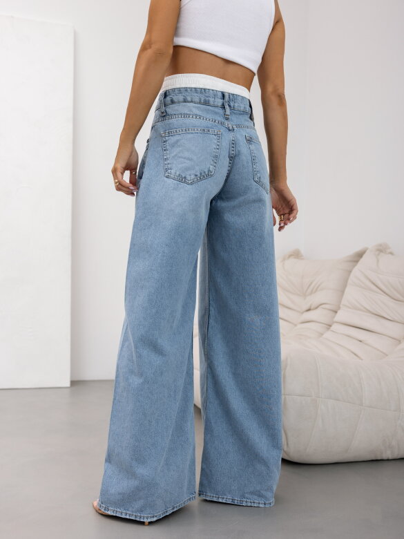 Spodnie Martell Premium jeans niebieskie