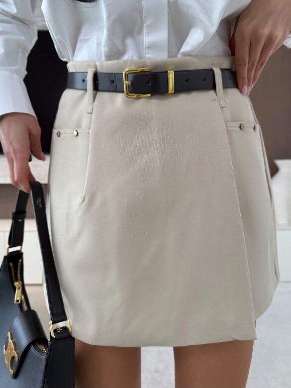 Spódniczko-szorty Marile beżowe