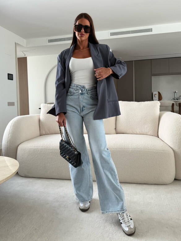 Spodnie Dalto jeans jasnoniebieskie 