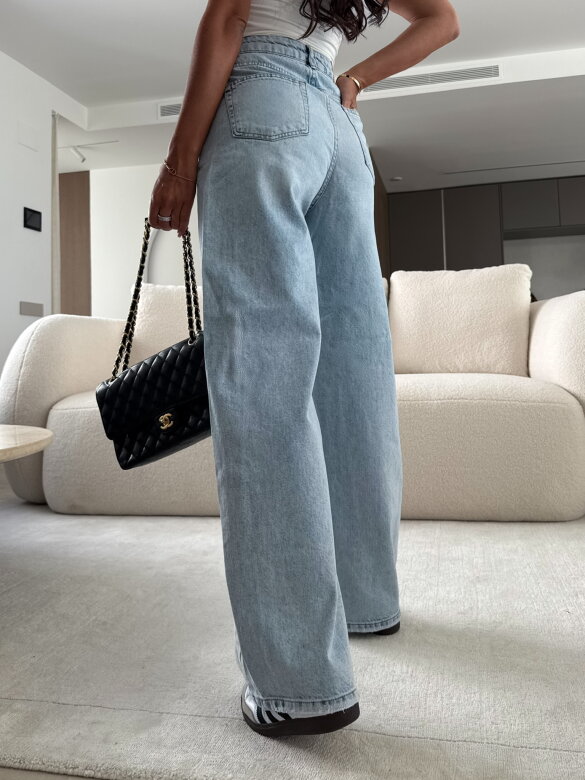 Spodnie Dalto jeans jasnoniebieskie 