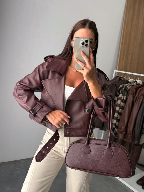 Ramoneska Veronica bordowa