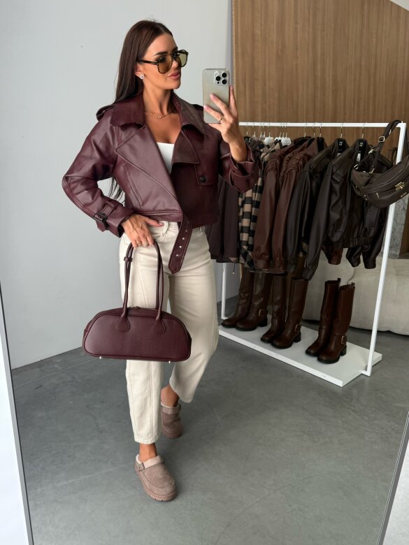 Ramoneska Veronica bordowa