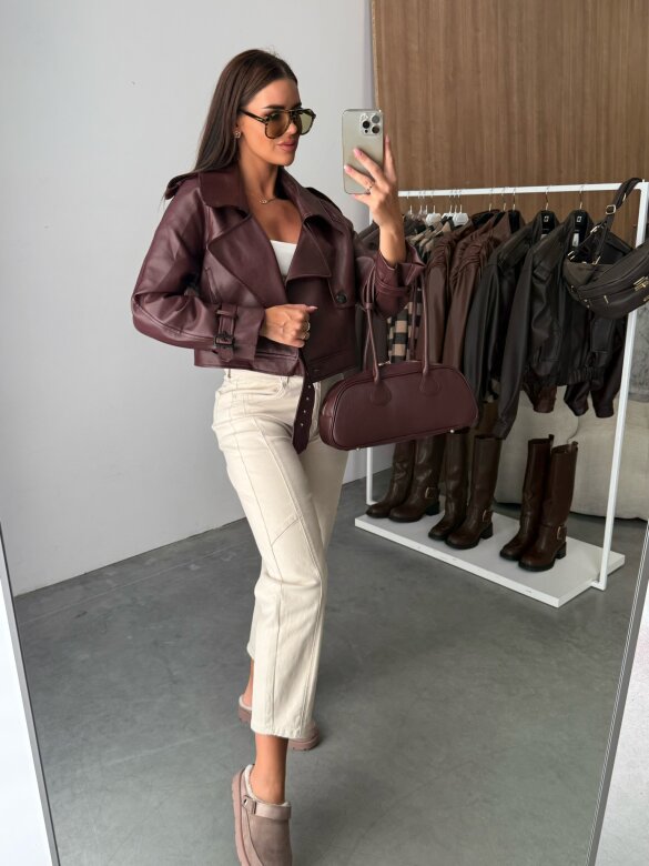 Ramoneska Veronica bordowa