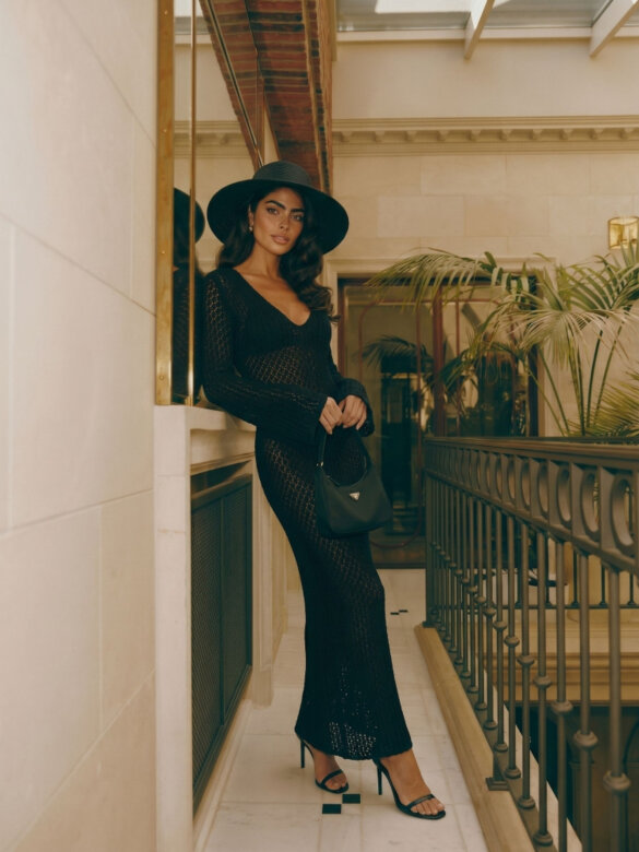 Dress Aquarelle black