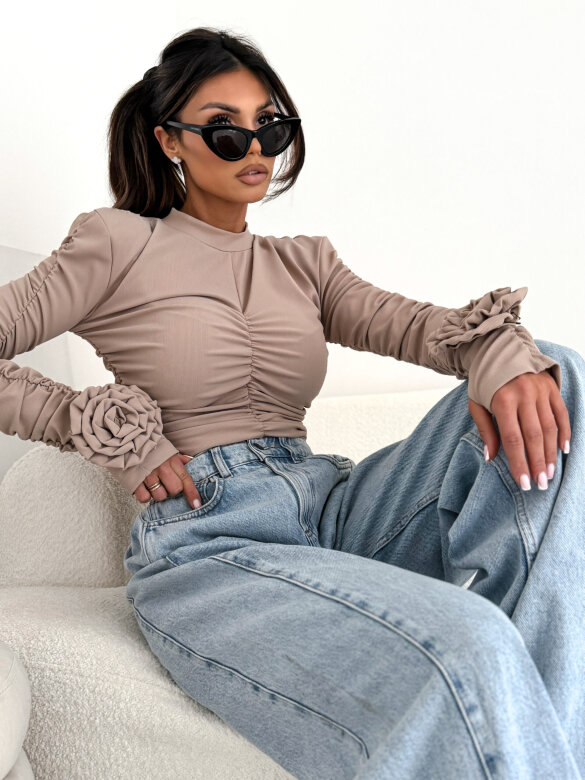 Bluzka Corolla beżowa 