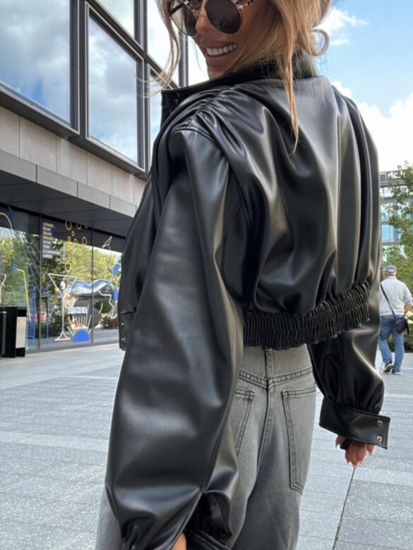 Kurtka Fargo short czarna 