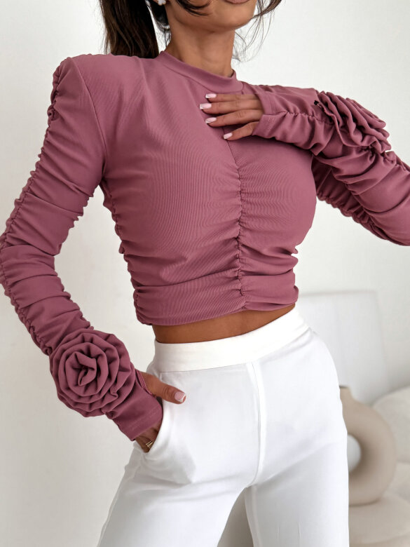 Bluzka Corolla brudny róż