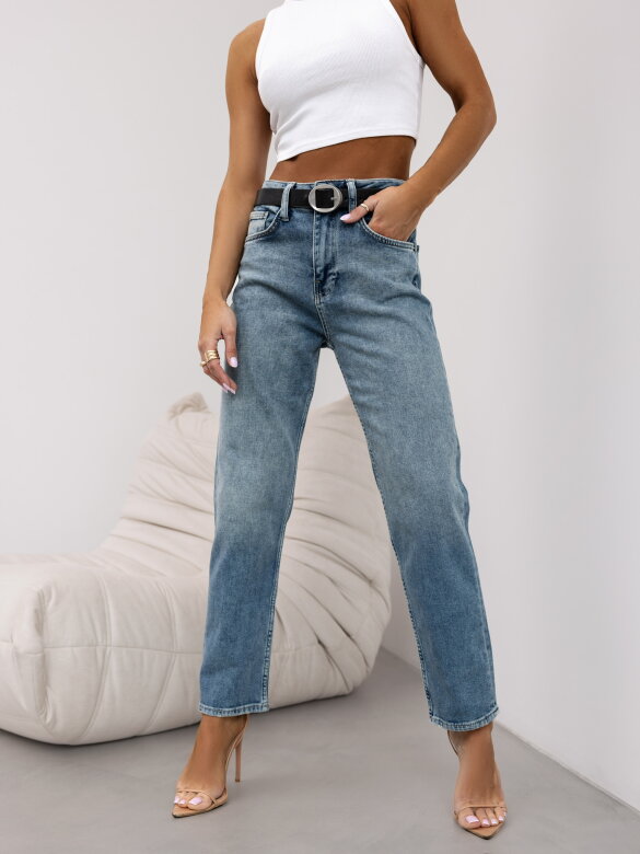 Spodnie Christie Premium jeans niebieskie