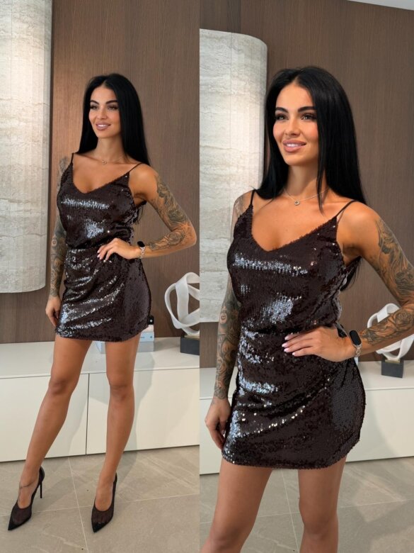 Komplet 2w1 Vernes czekoladowy