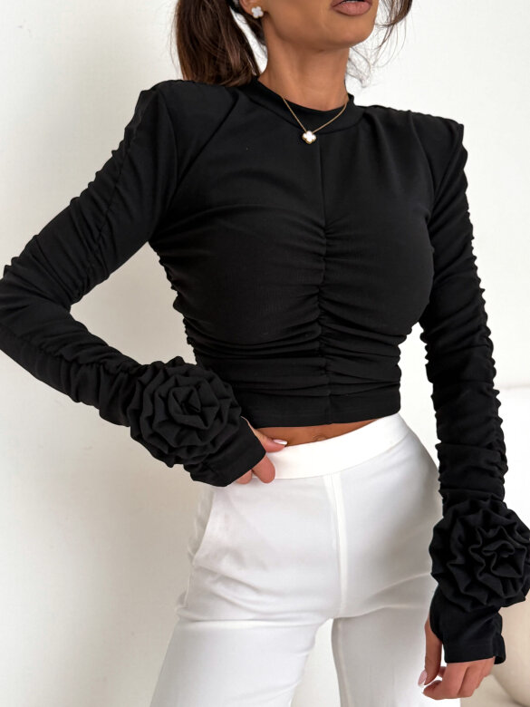 Bluzka Corolla czarna 