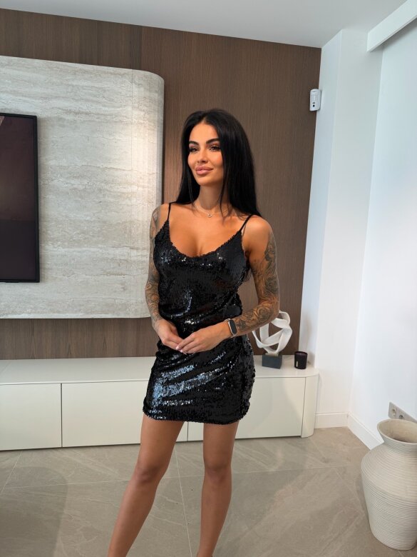 Komplet 2w1 Vernes czarny 