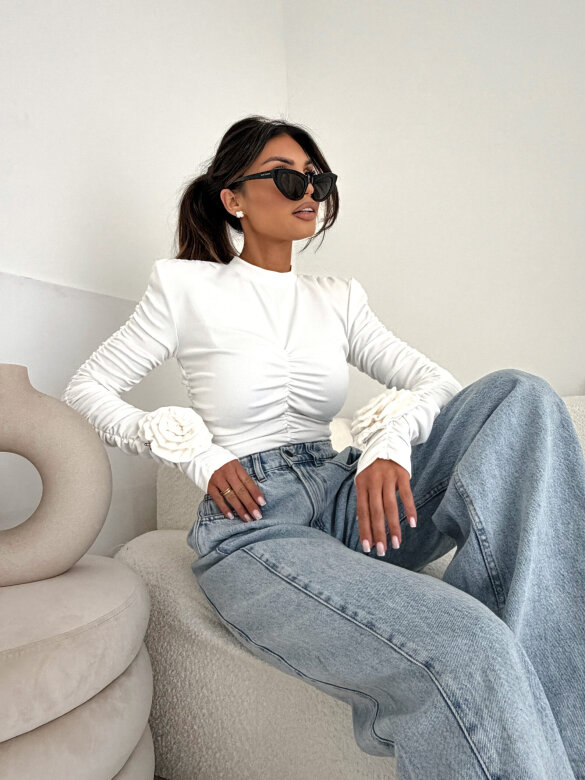 Bluzka Corolla biała 