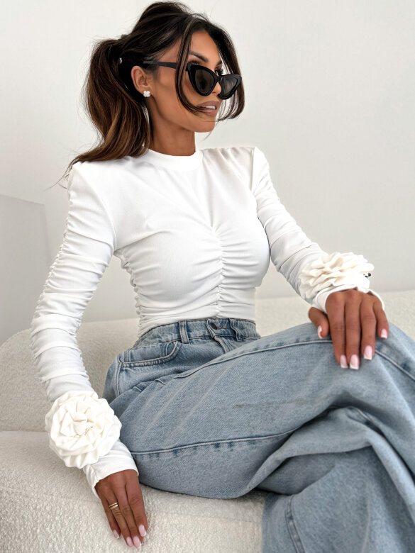 Bluzka Corolla biała 