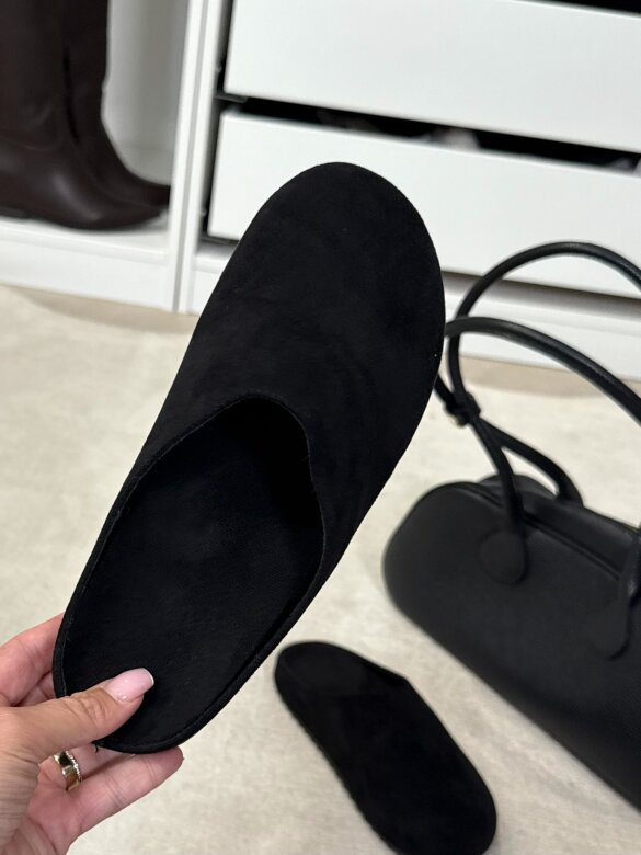 Klapki Narive czarne 