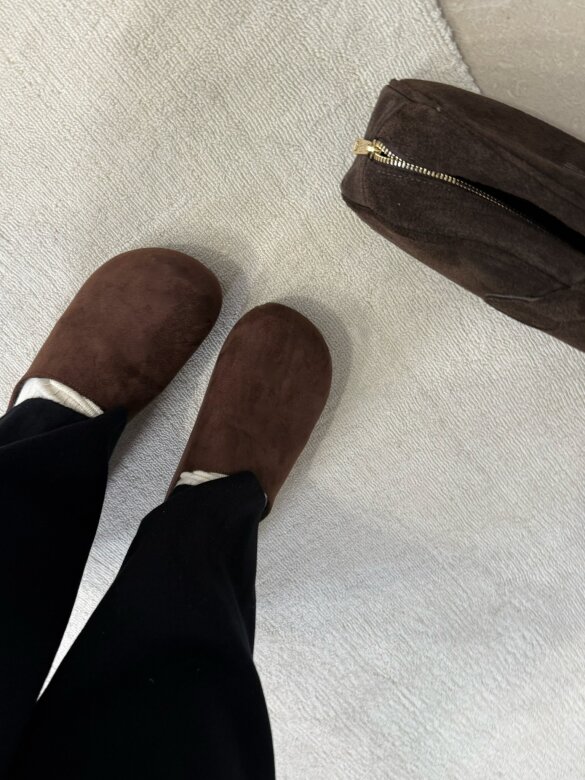 Klapki Narive czekoladowe 