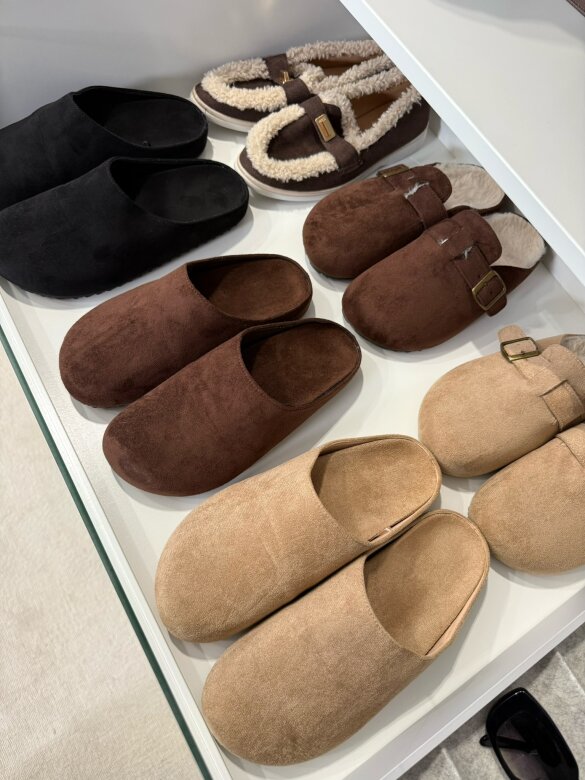 Klapki Narive czekoladowe 