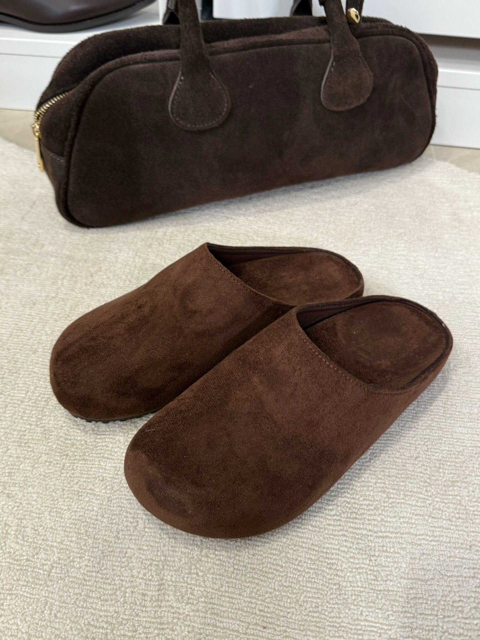 Klapki Narive czekoladowe 