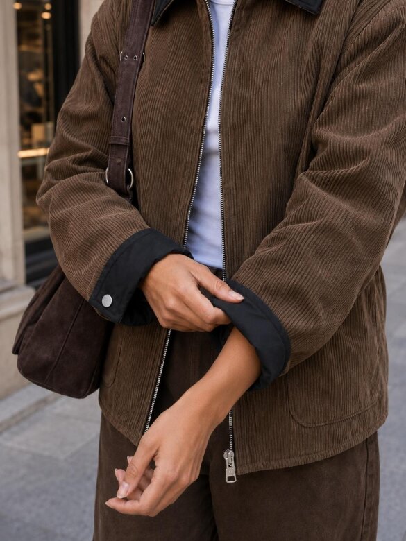 Jacket Andrell doublesided black