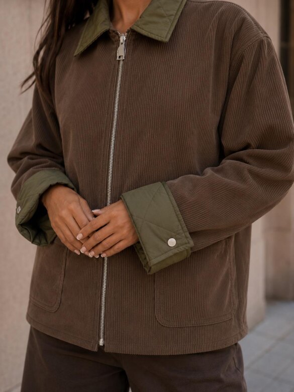 Jacket Andrell doublesided khaki 