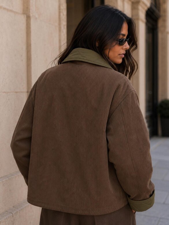 Jacket Andrell doublesided khaki 