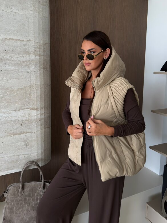 Vest Rosario beige