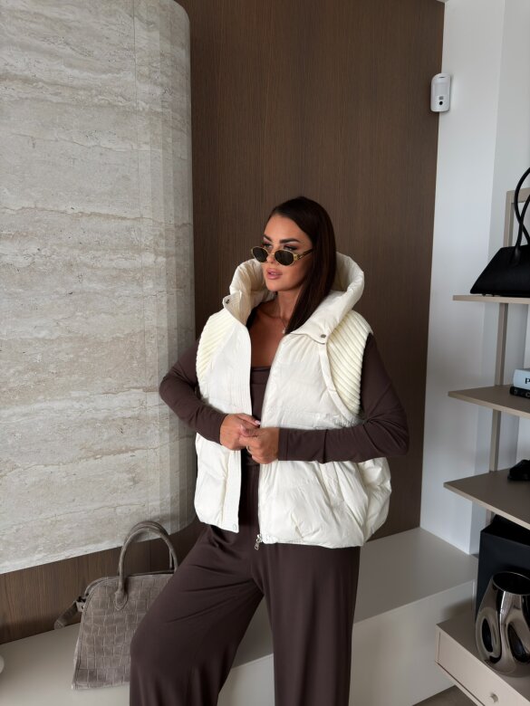 Vest Rosario ecru 
