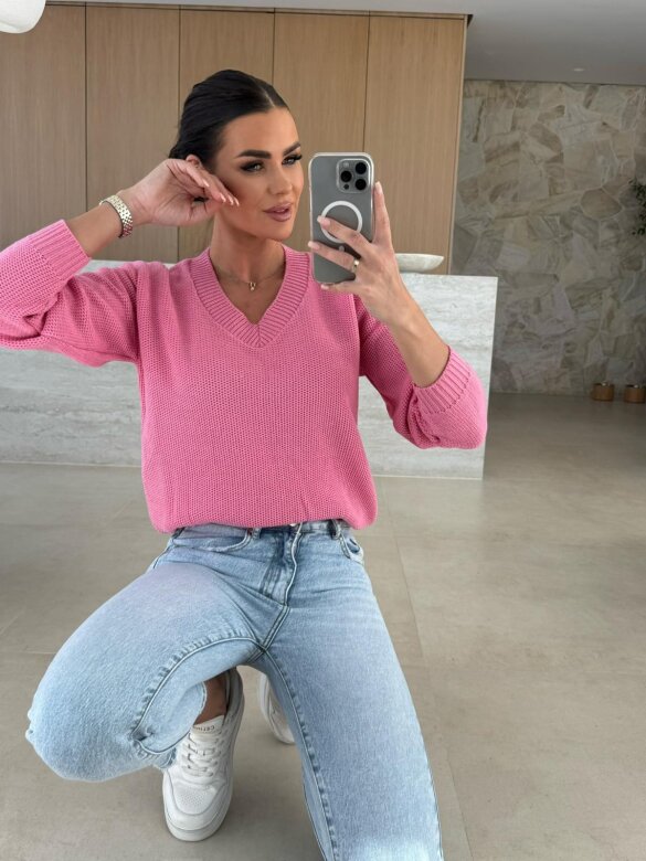 Sweter Austin różowy 